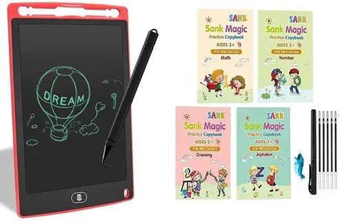 book
magic
practice
montessori
kids
tablet