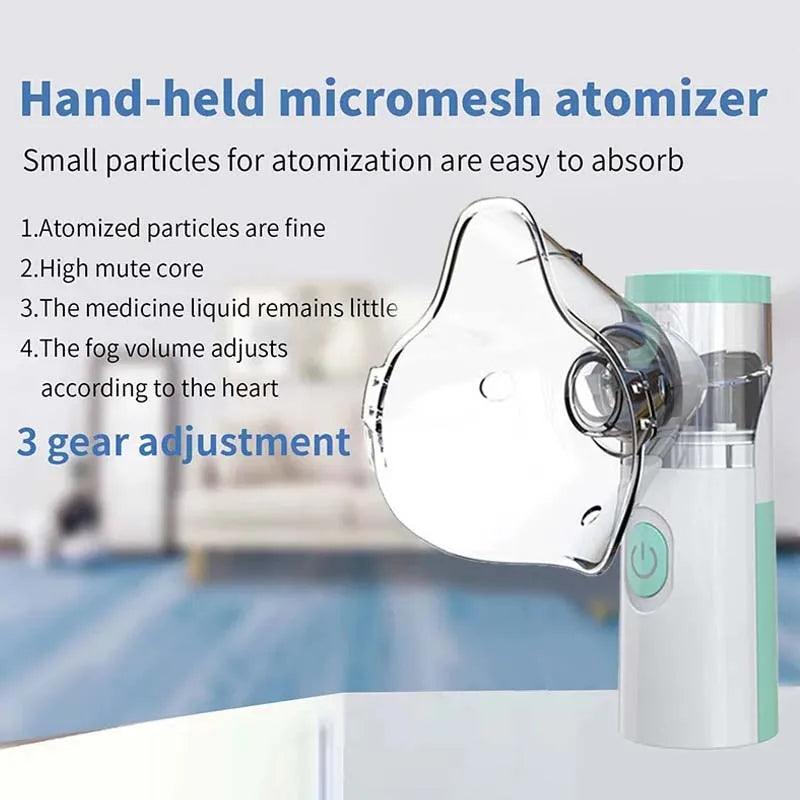 Portable nebulizer &  Handheld Asthma Inhaler & nebuliser machine