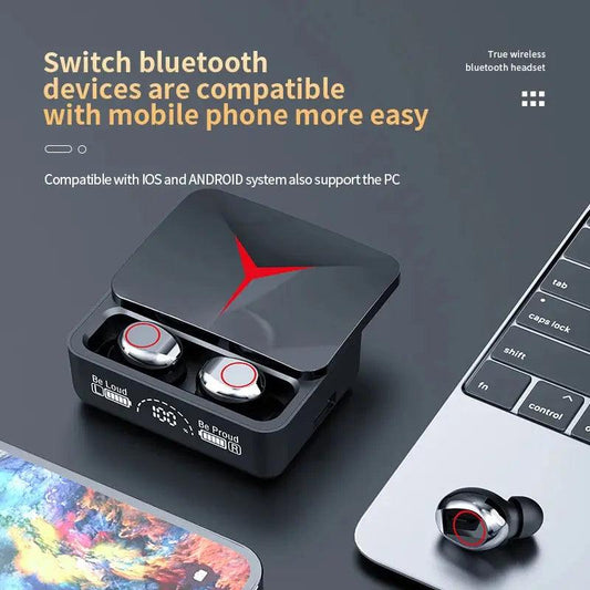 M90 Pro Bluetooth 5.3 Earphones - Wireless, Touch Control, Noise Reduction Trend Cycle