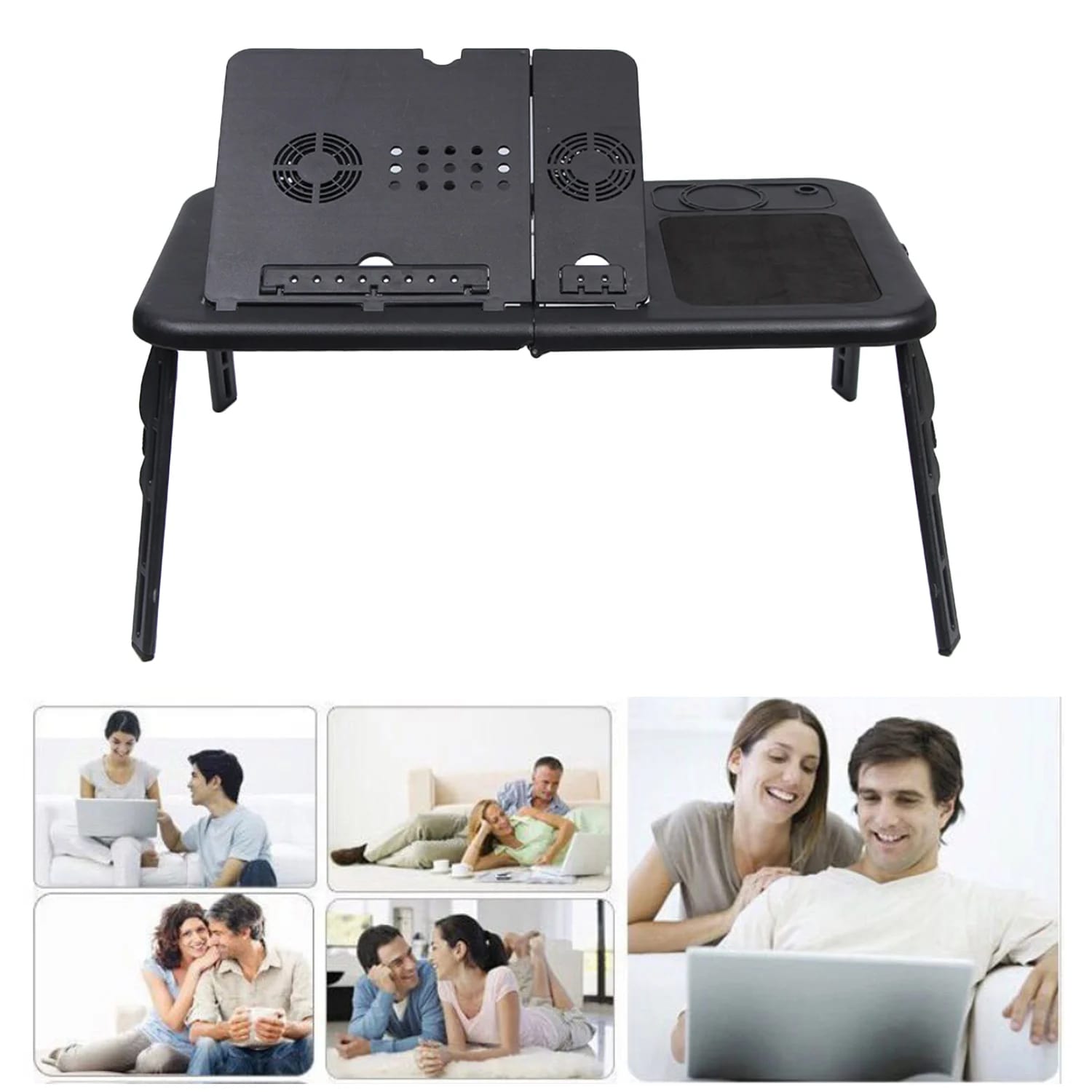 Folding

adjustable

laptop stand

laptop stand for bed

laptop stand for desk

portable laptop table

Fans

Cooling